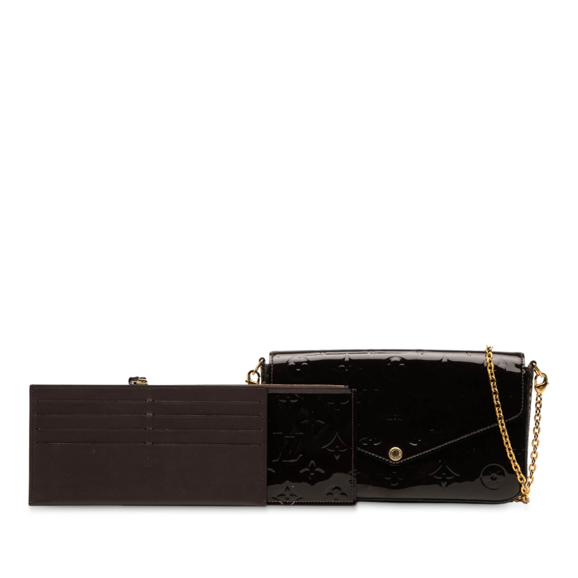 Louis Vuitton Monogram Vernis Pochette Felicie