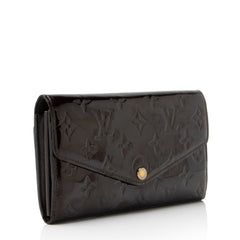 Louis Vuitton Monogram Vernis Sarah NM Wallet