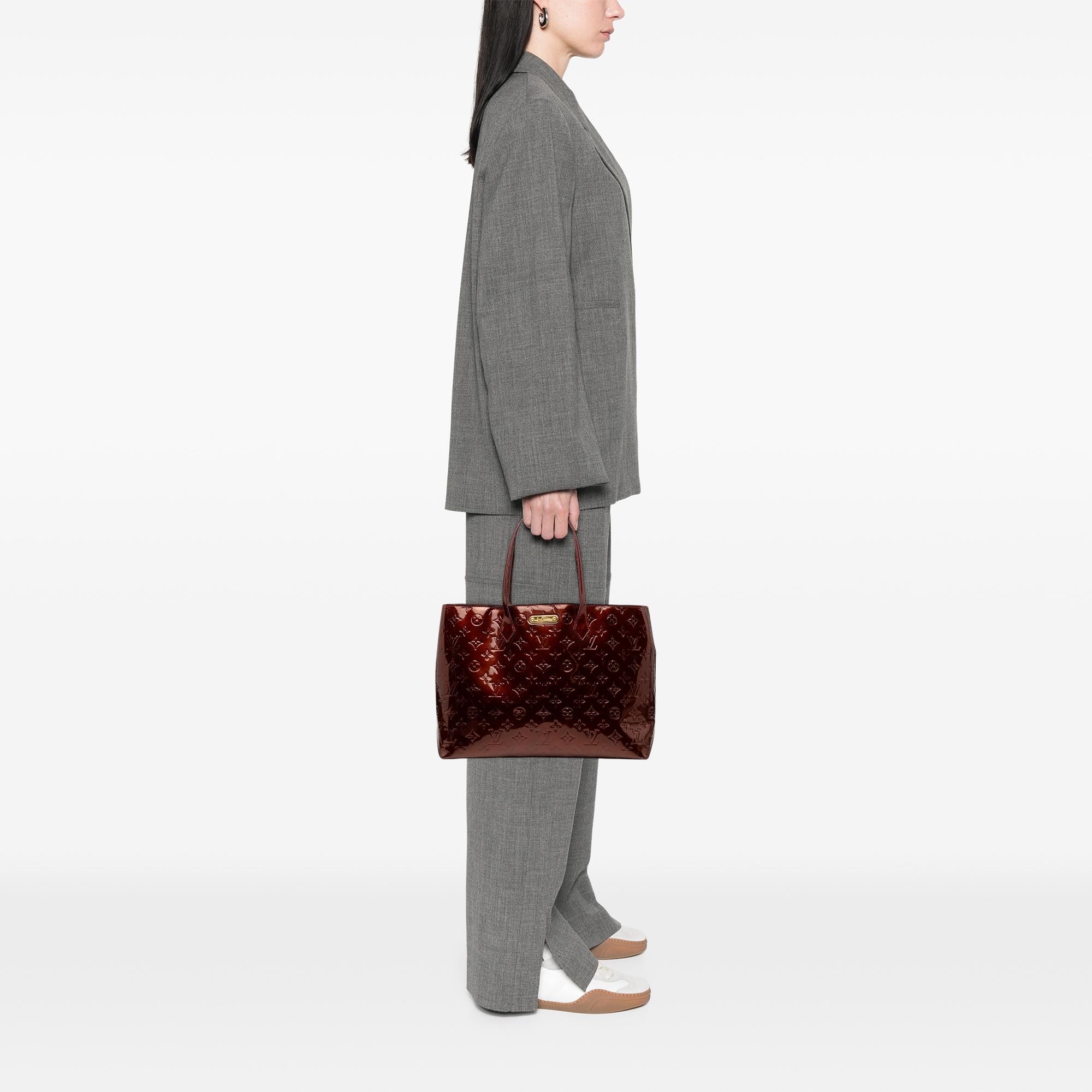 Louis Vuitton Monogram Vernis Wilshire MM
