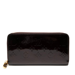Louis Vuitton Monogram Vernis Zippy Long Wallet