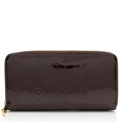 Louis Vuitton Monogram Vernis Zippy Wallet