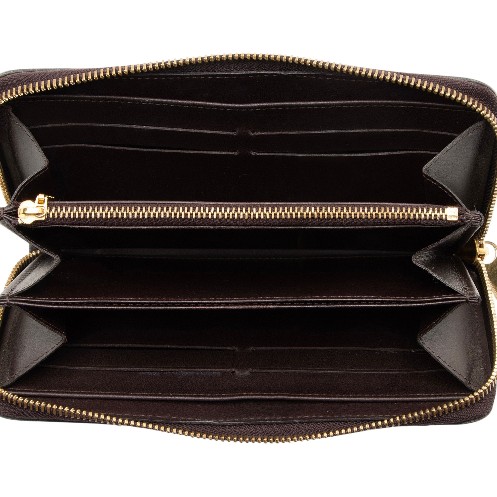 Louis Vuitton Monogram Vernis Zippy Wallet