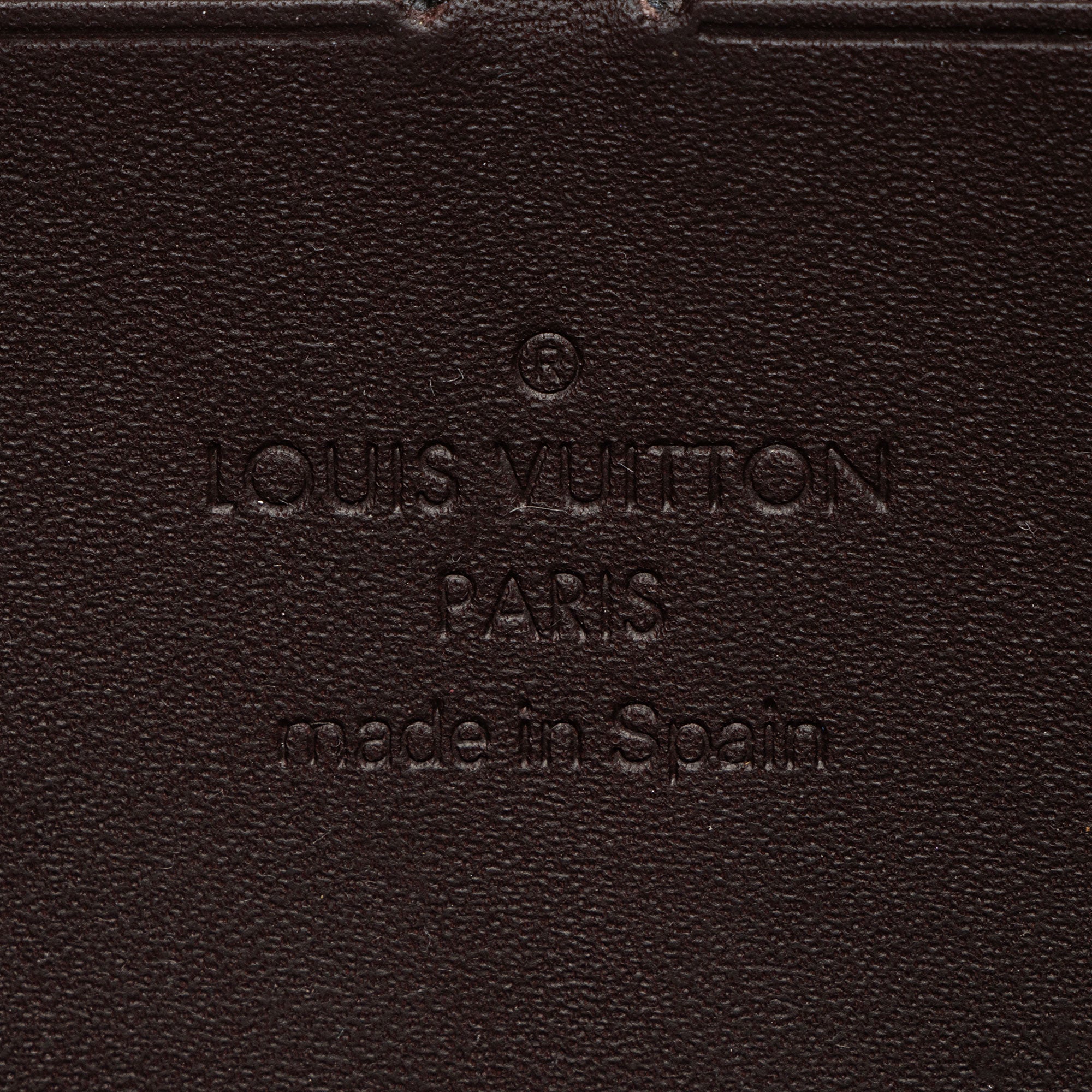 Louis Vuitton Monogram Vernis Zippy Wallet