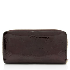 Louis Vuitton Monogram Vernis Zippy Wallet