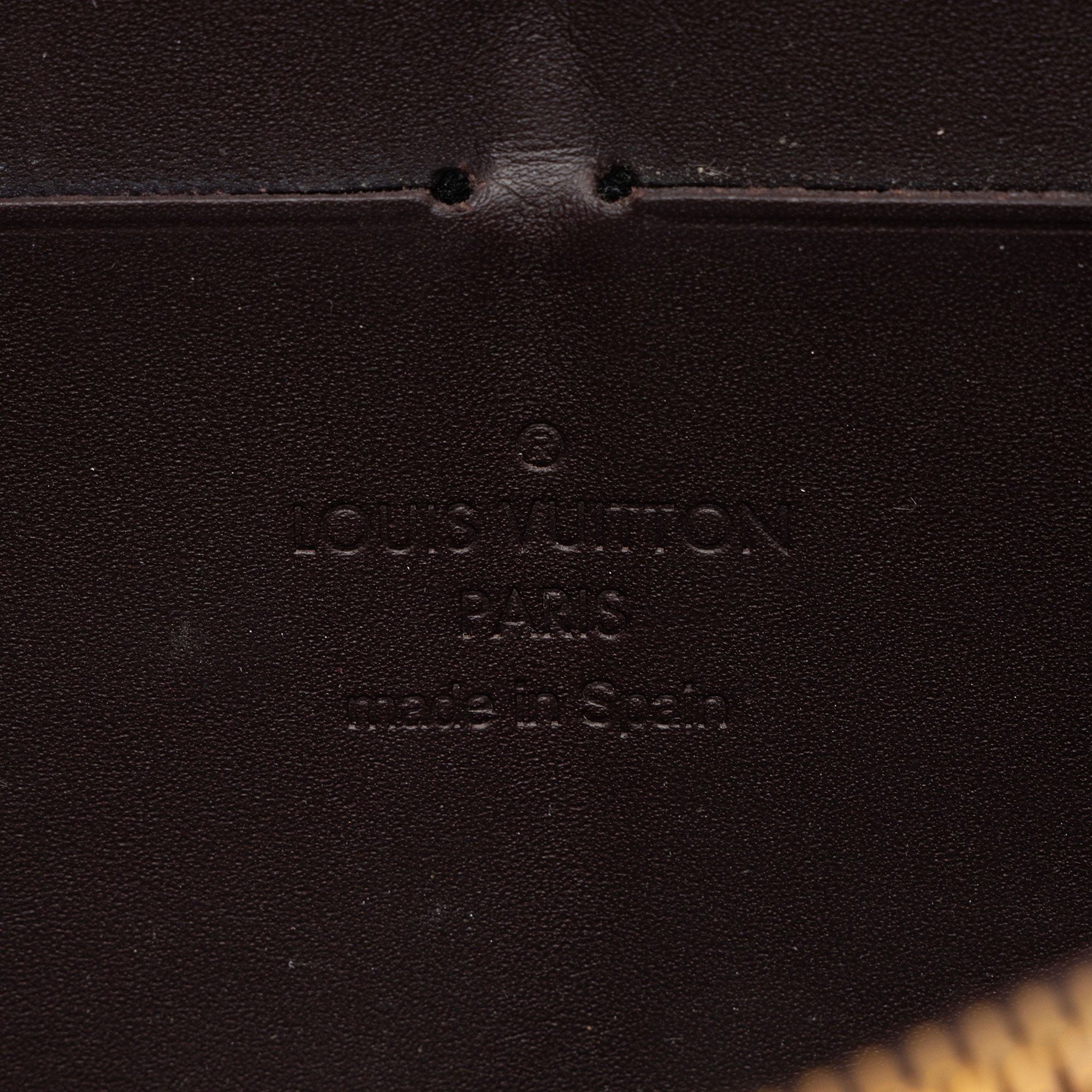 Louis Vuitton Monogram Vernis Zippy Wallet