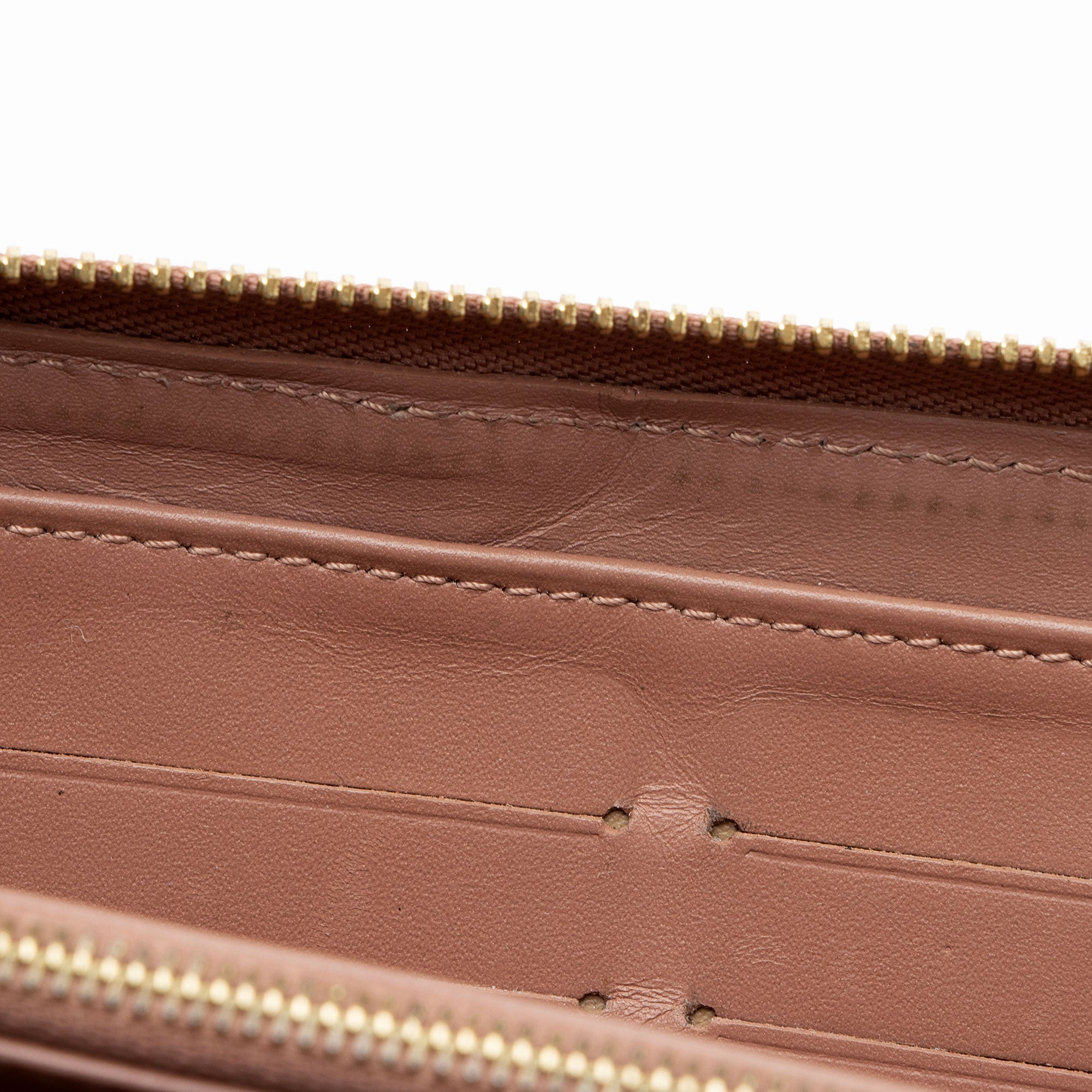 Louis Vuitton Monogram Vernis Zippy Wallet
