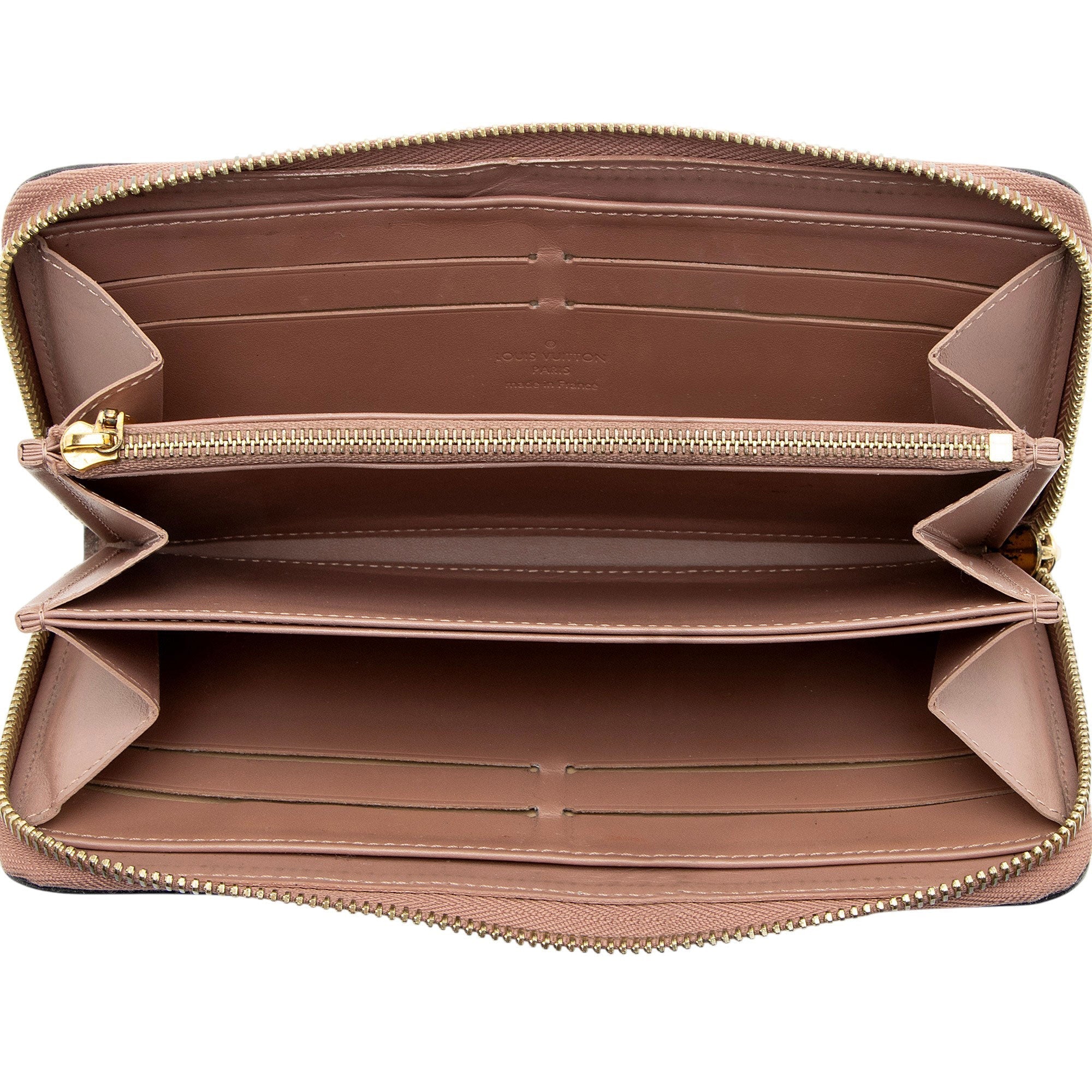 Louis Vuitton Monogram Vernis Zippy Wallet