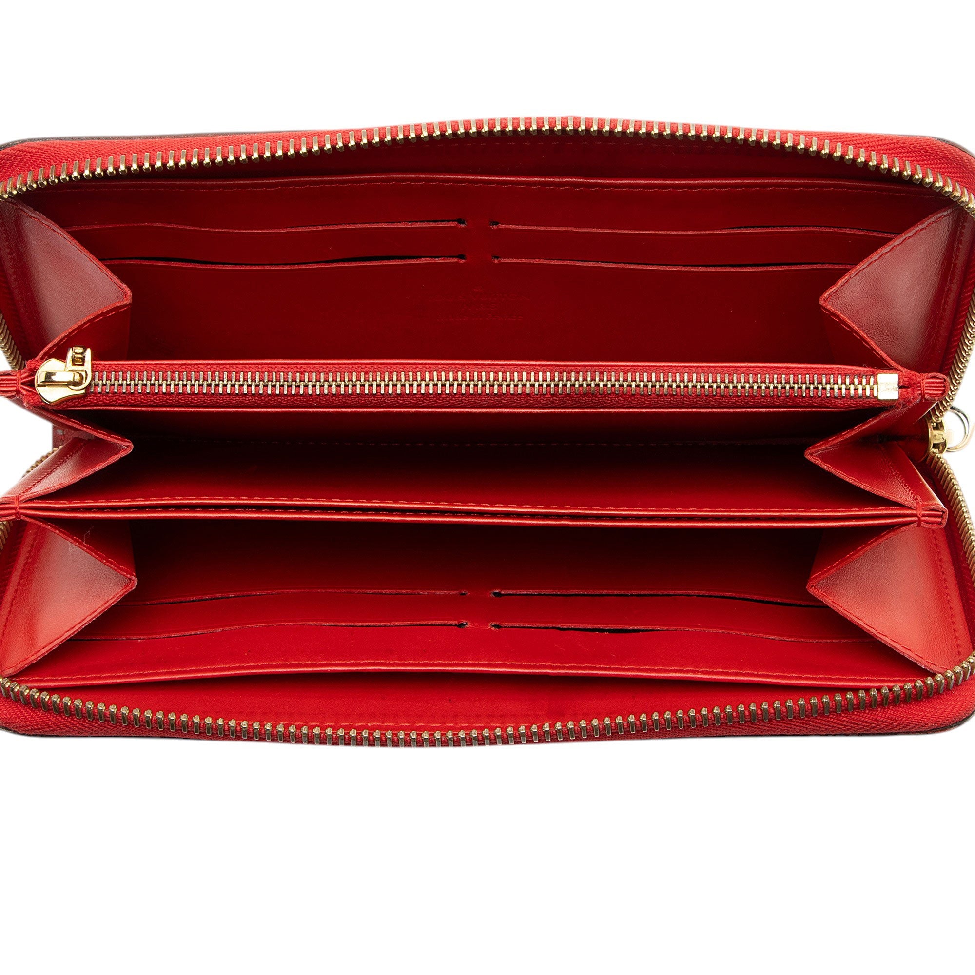Louis Vuitton Monogram Vernis Zippy Wallet
