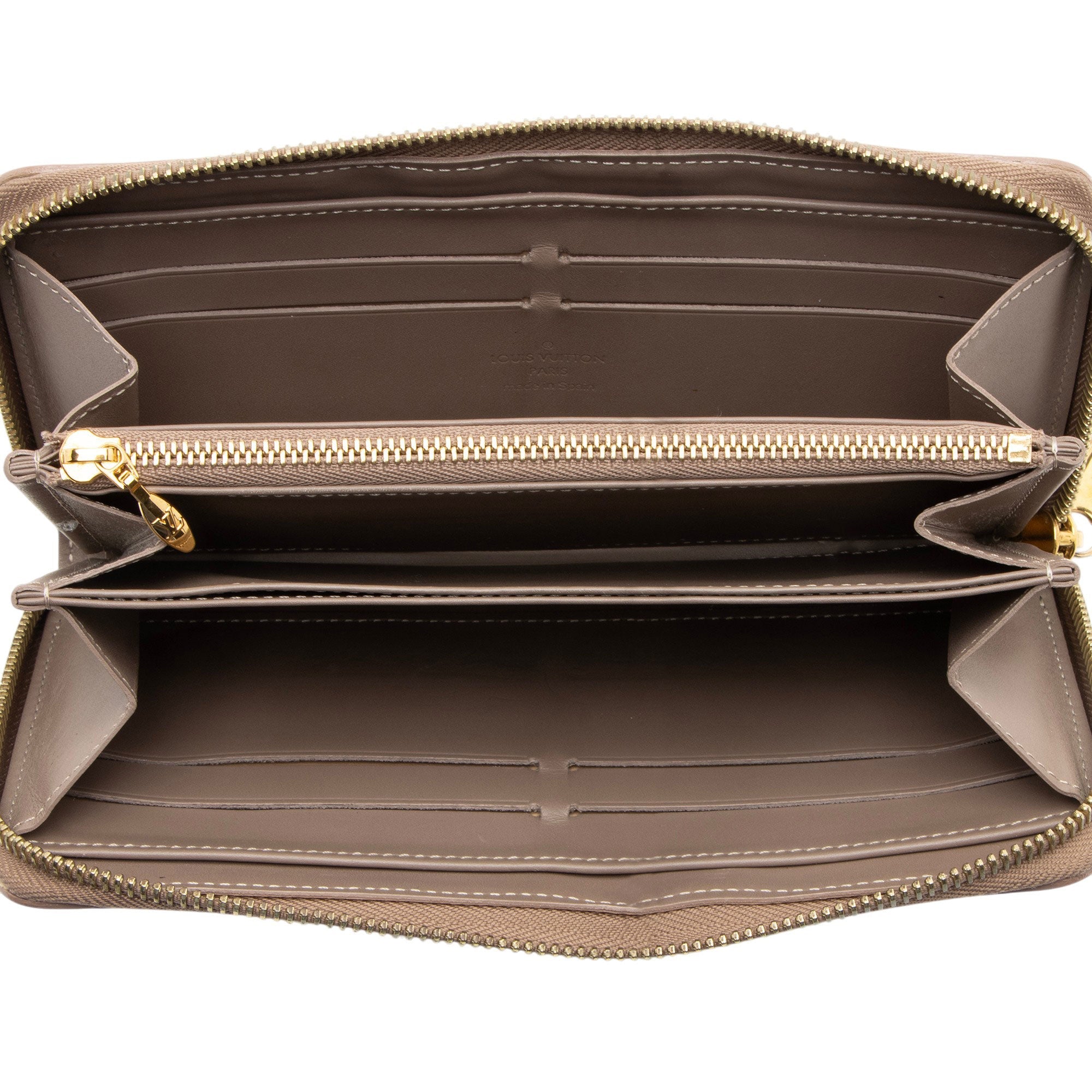 Louis Vuitton Monogram Vernis Zippy Wallet