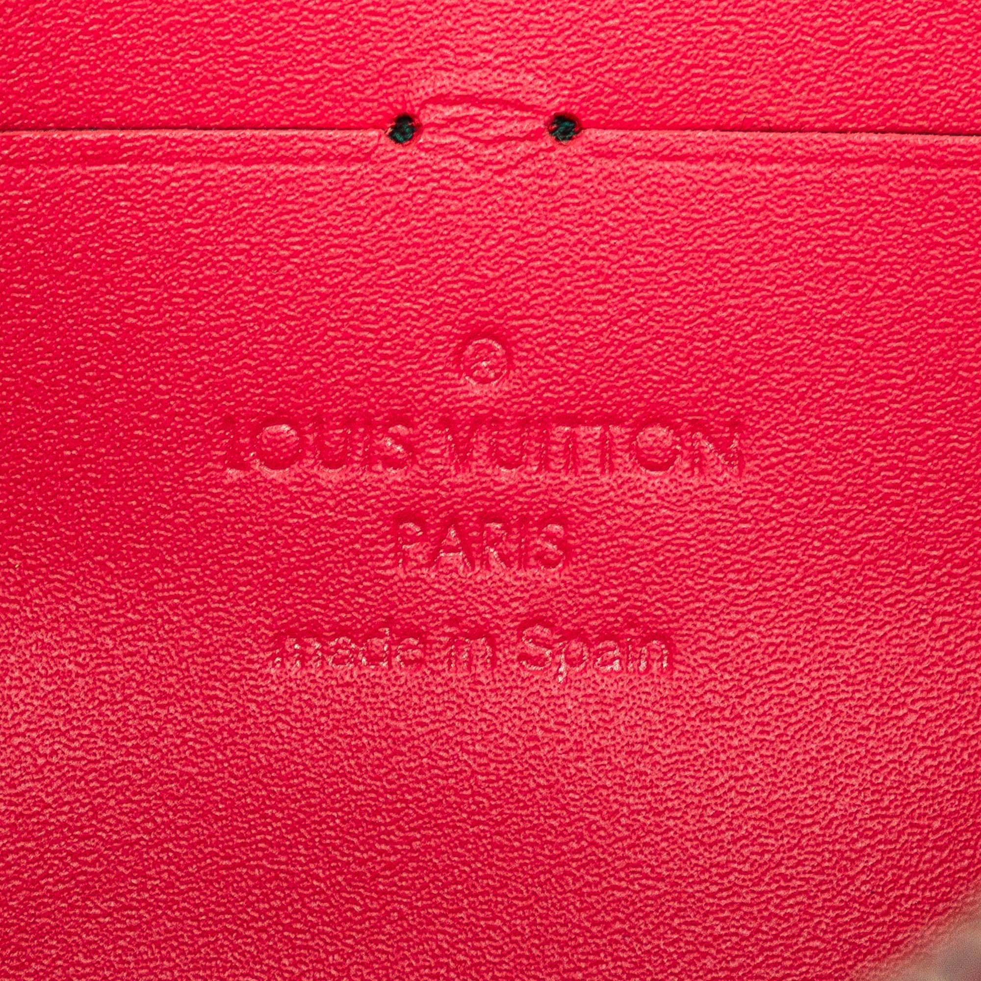 Louis Vuitton Portefeuille Cherrywood Wallet On Chain