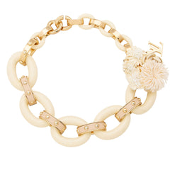 Louis Vuitton Resin Flower Necklace