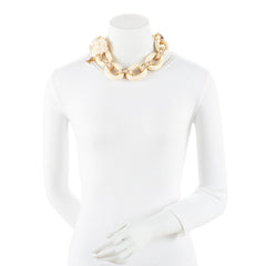 Louis Vuitton Resin Flower Necklace