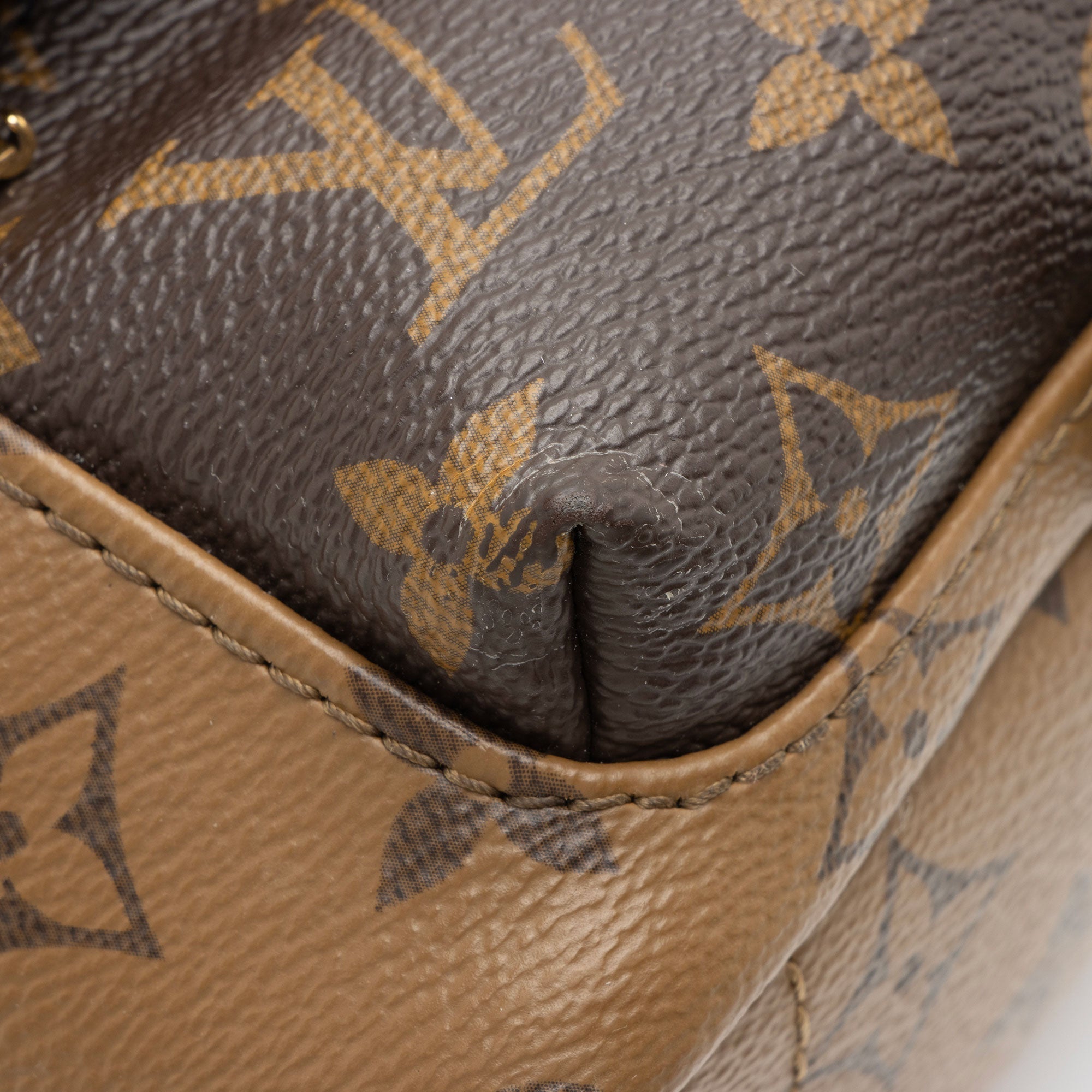 Louis Vuitton Reverse Monogram Canvas Palm Springs Mini Backpack - FINAL SALE