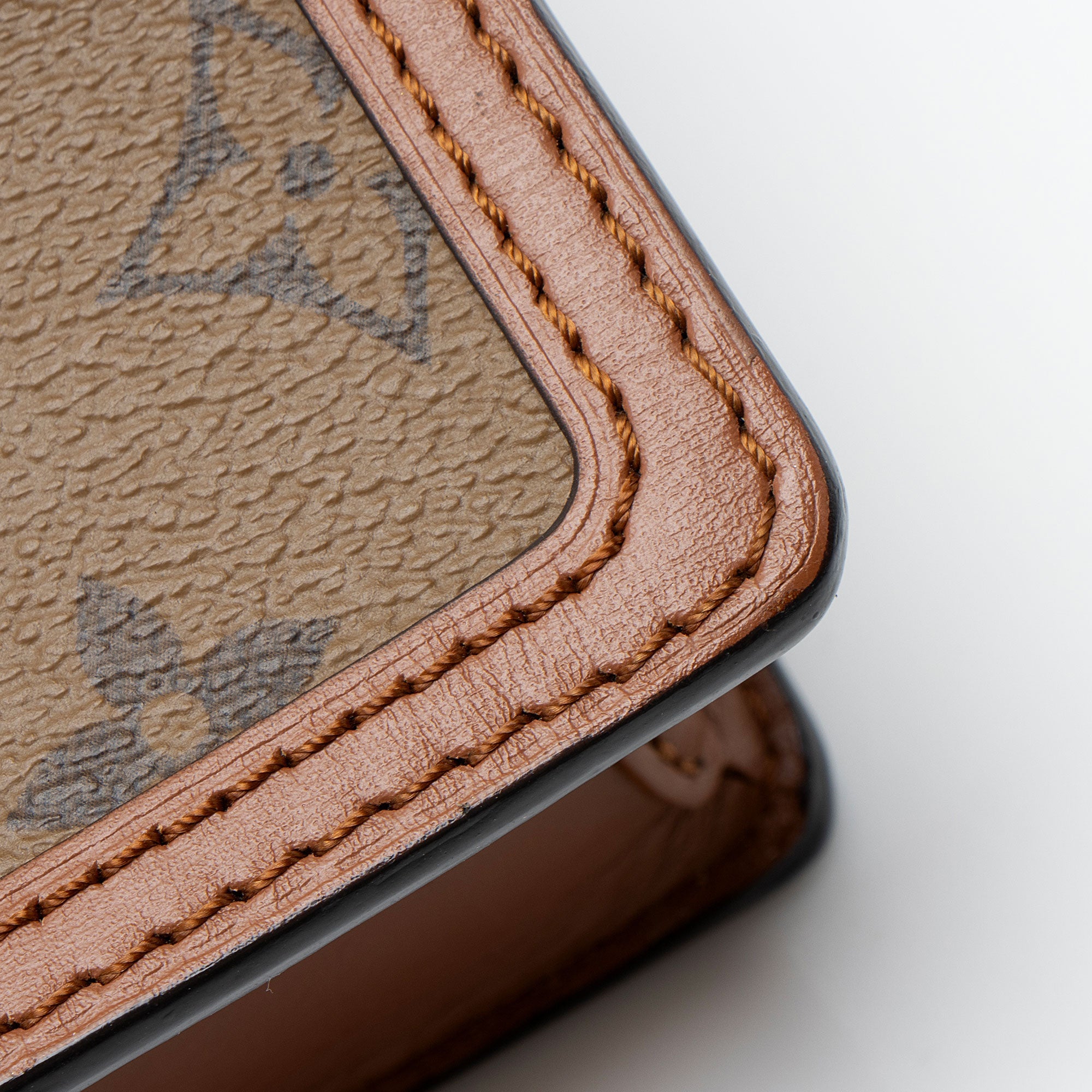 Louis Vuitton Reverse Monogram Dauphine Chain Wallet