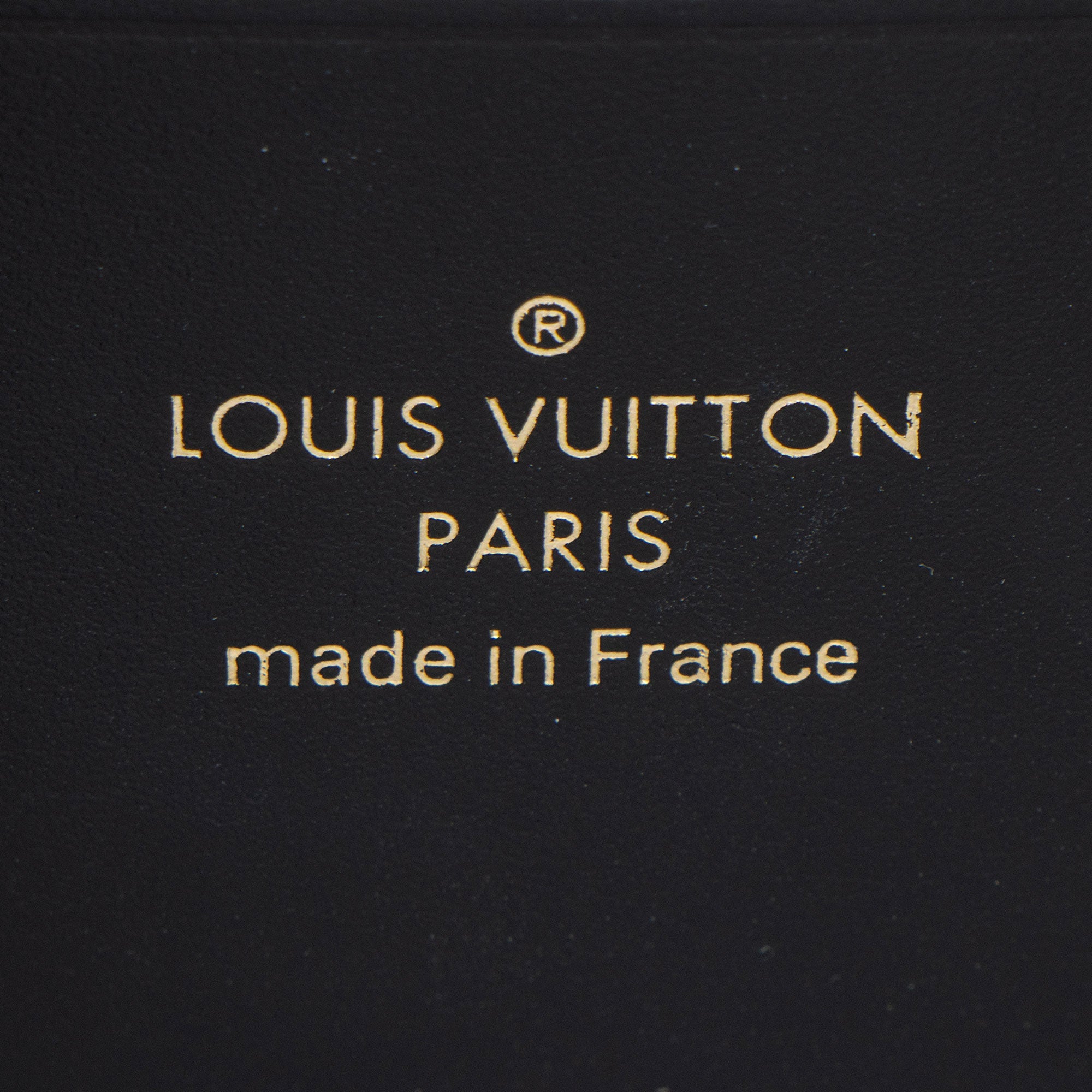 Louis Vuitton Reverse Monogram Dauphine Chain Wallet