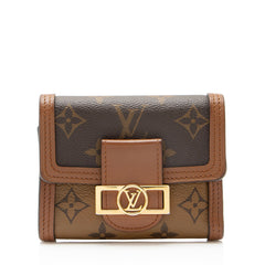 Louis Vuitton Reverse Monogram Dauphine Compact Wallet