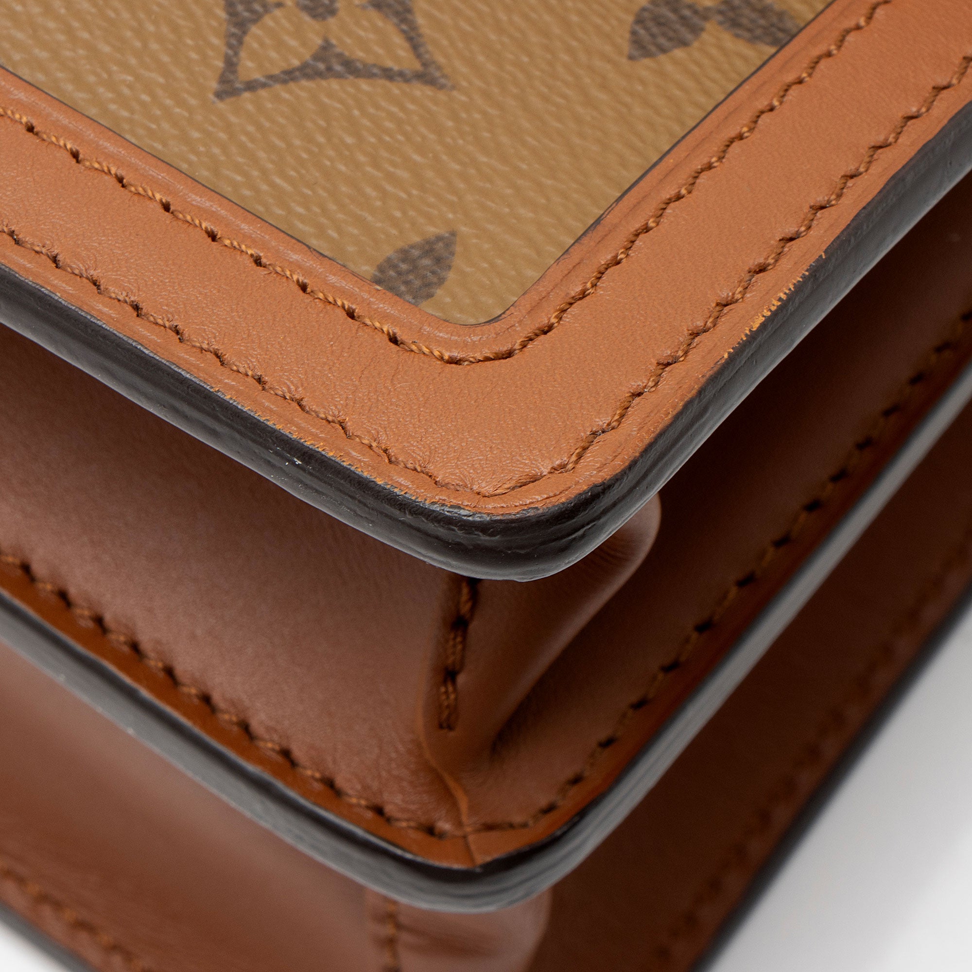 Louis Vuitton Reverse Monogram Dauphine MM Shoulder Bag