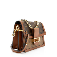 Louis Vuitton Reverse Monogram Dauphine MM Shoulder Bag