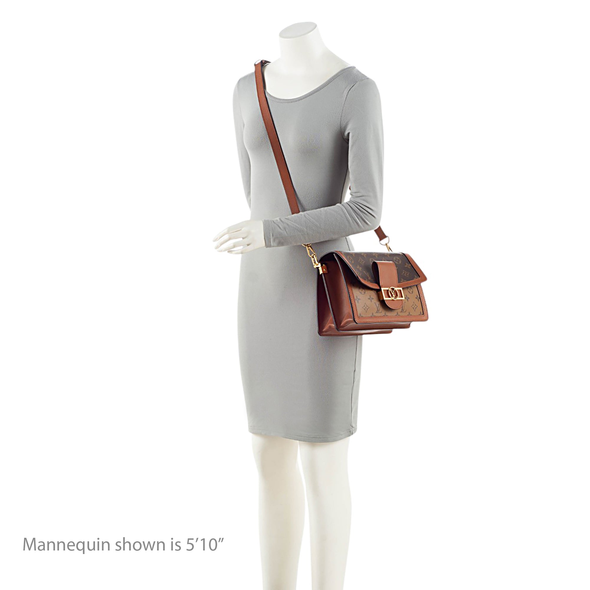 Louis Vuitton Reverse Monogram Dauphine MM Shoulder Bag