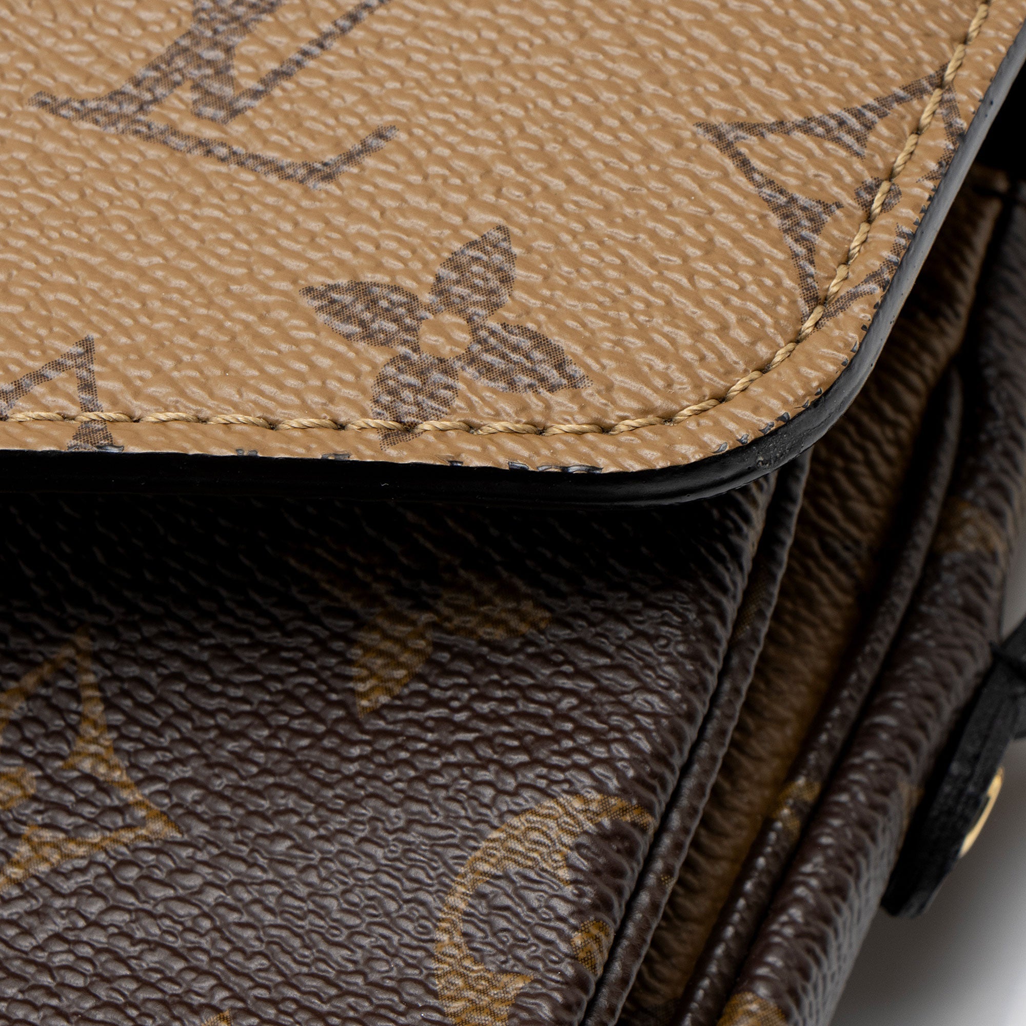 Louis Vuitton Reverse Monogram Pochette Metis Shoulder Bag