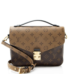 Louis Vuitton Reverse Monogram Pochette Metis Shoulder Bag