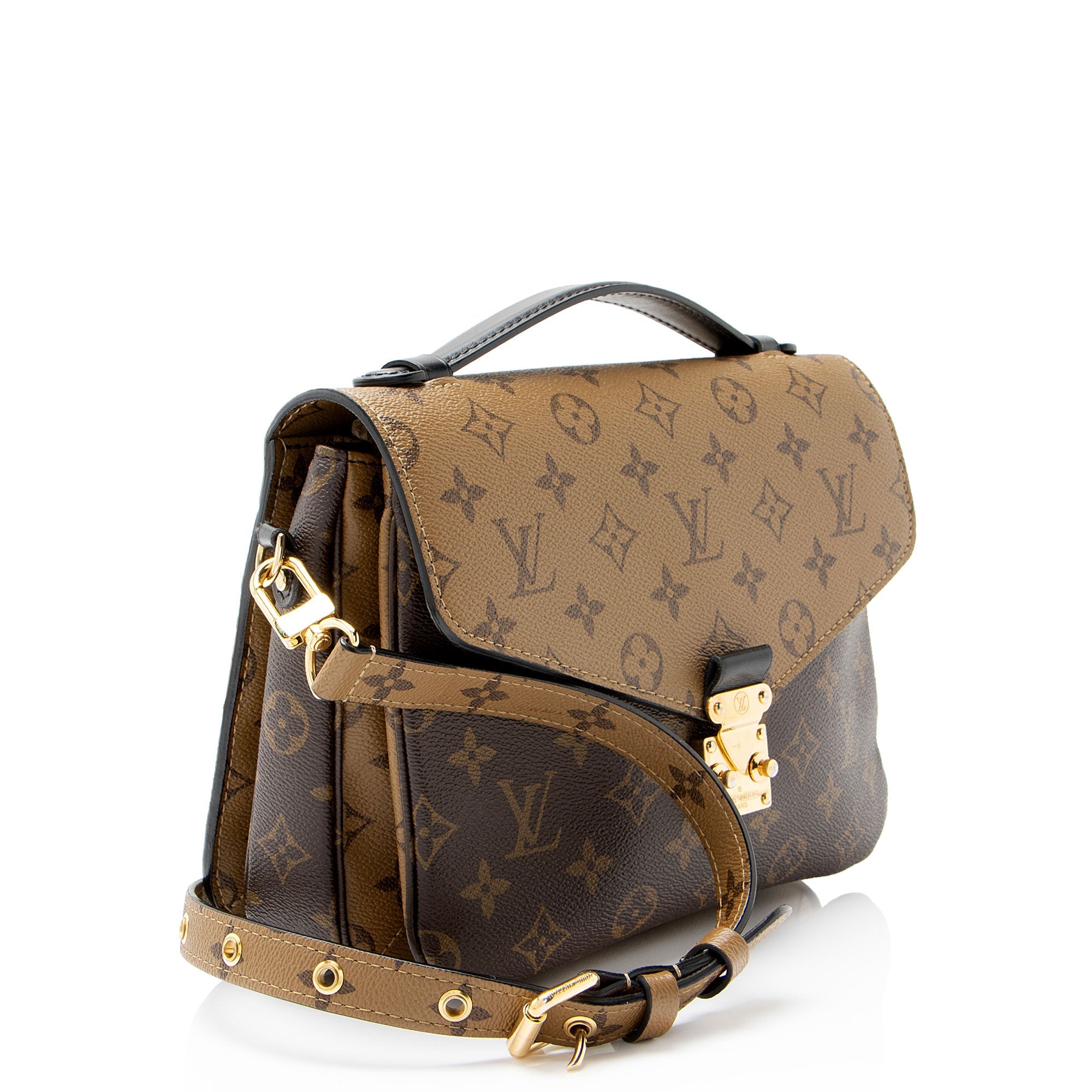 Louis Vuitton Reverse Monogram Pochette Metis Shoulder Bag