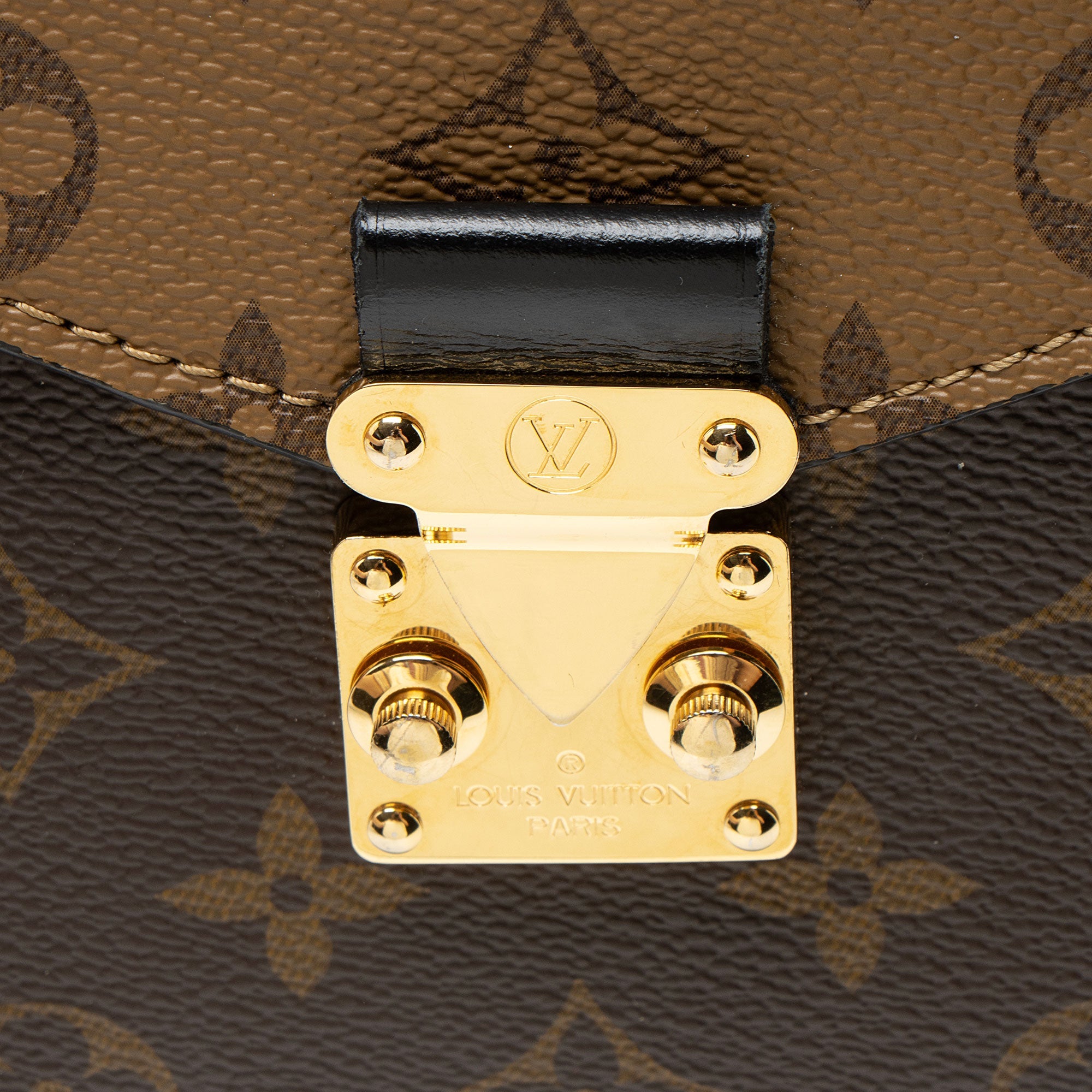 Louis Vuitton Reverse Monogram Pochette Metis Shoulder Bag
