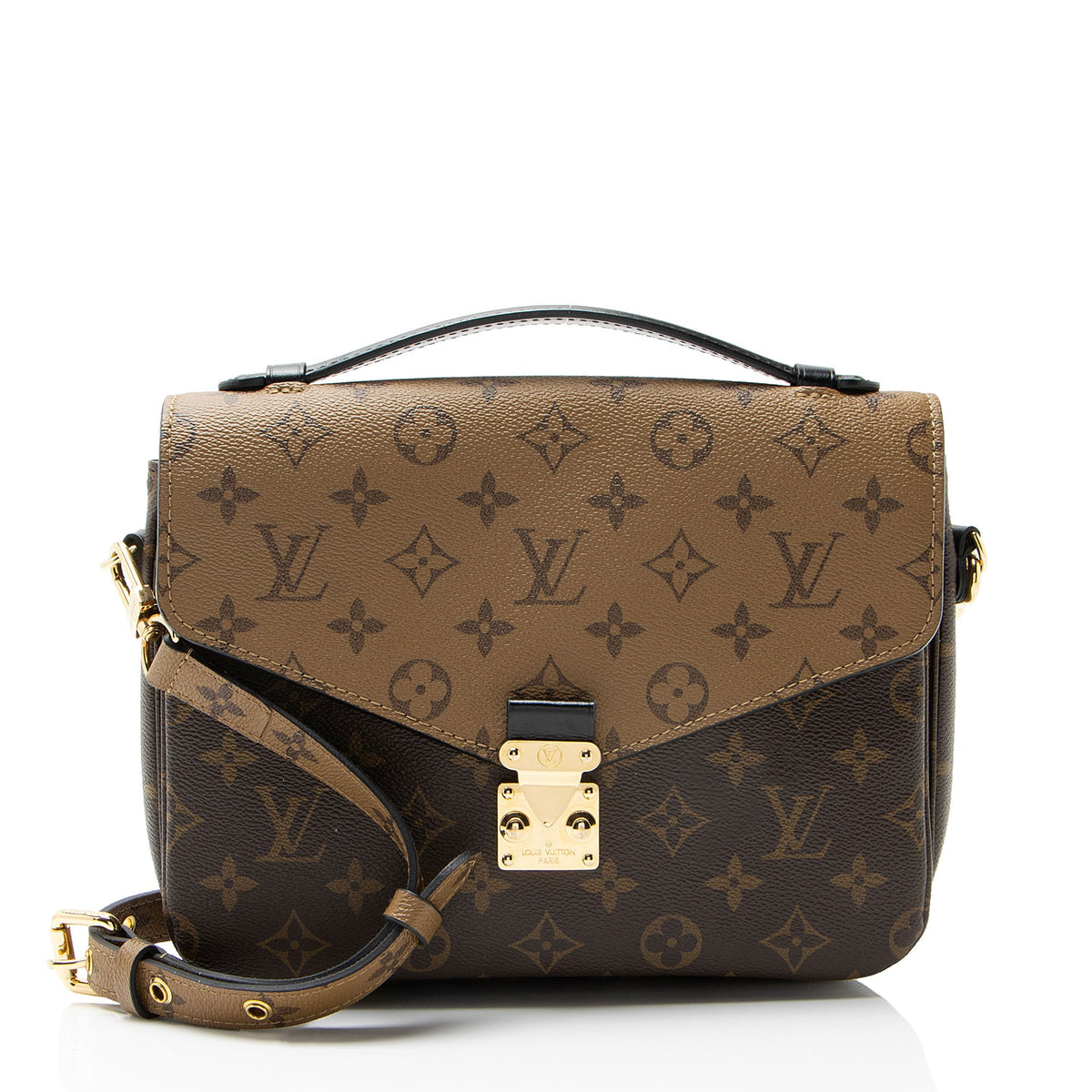 Louis Vuitton Reverse Monogram Pochette Metis Shoulder Bag