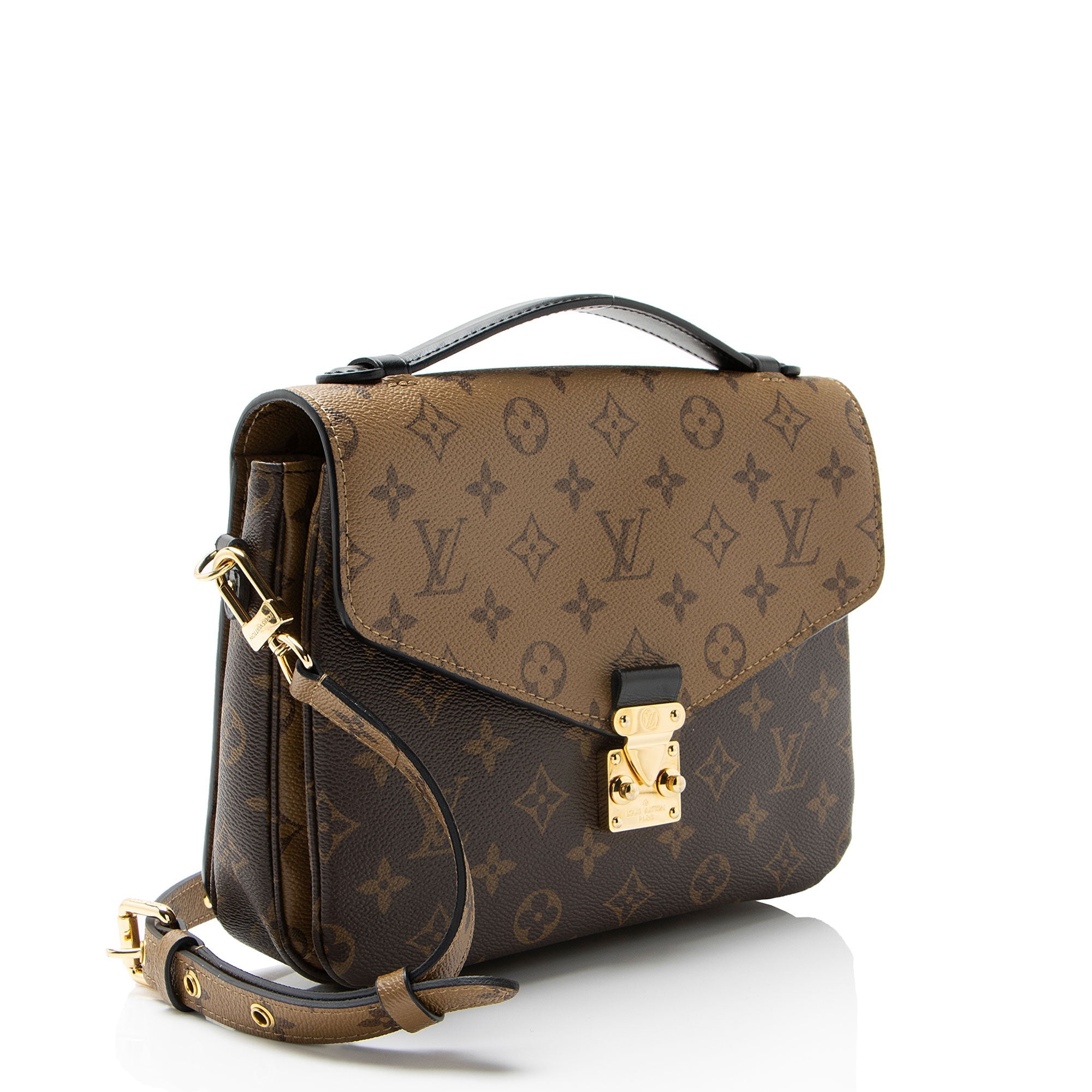 Louis Vuitton Reverse Monogram Pochette Metis Shoulder Bag