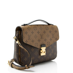 Louis Vuitton Reverse Monogram Pochette Metis Shoulder Bag