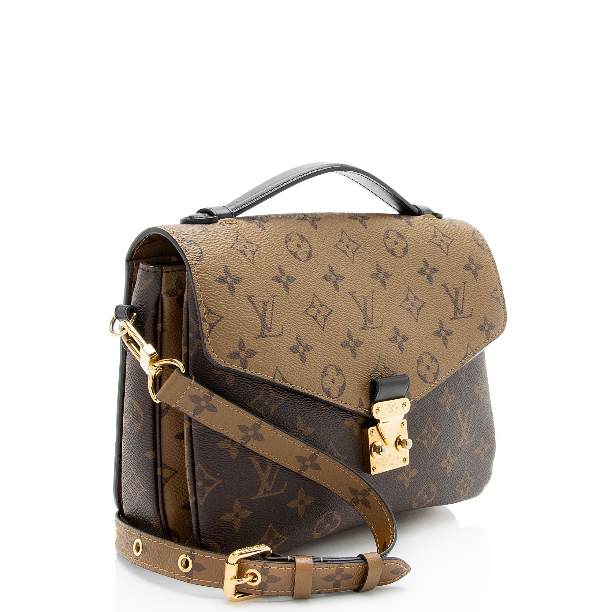 Louis Vuitton Reverse Monogram Pochette Metis Shoulder Bag