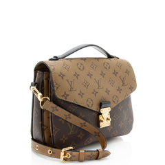 Louis Vuitton Reverse Monogram Pochette Metis Shoulder Bag
