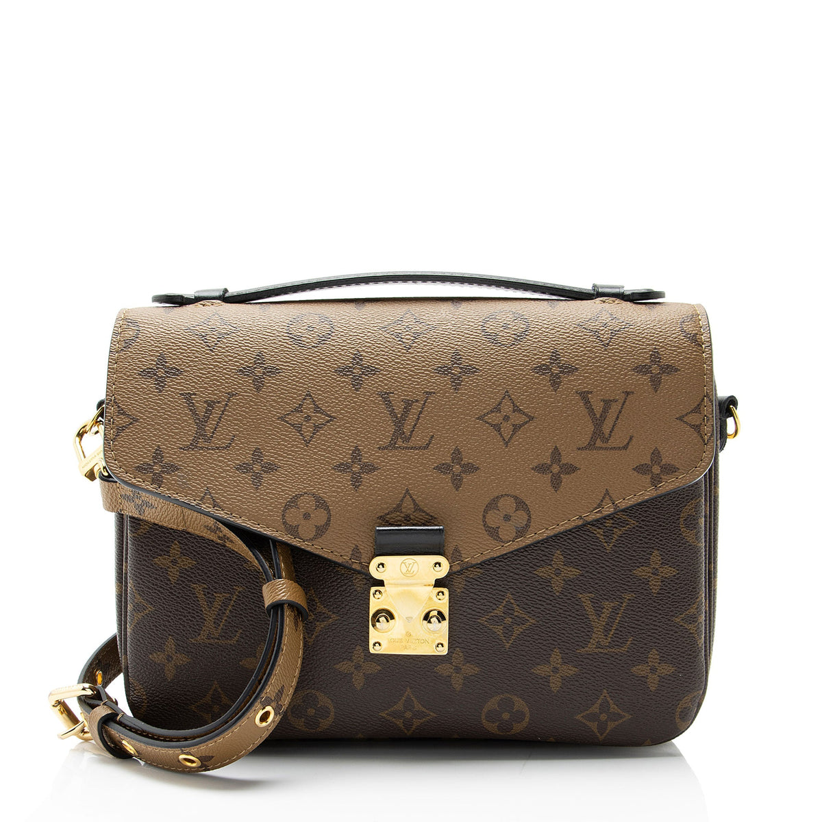 Louis Vuitton Reverse Monogram Pochette Metis Shoulder Bag