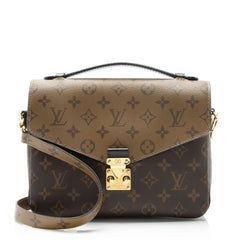 Louis Vuitton Reverse Monogram Pochette Metis Shoulder Bag