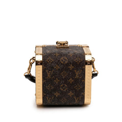 Louis Vuitton Sea Treasure Monogram Satin Treasure Box Satchel