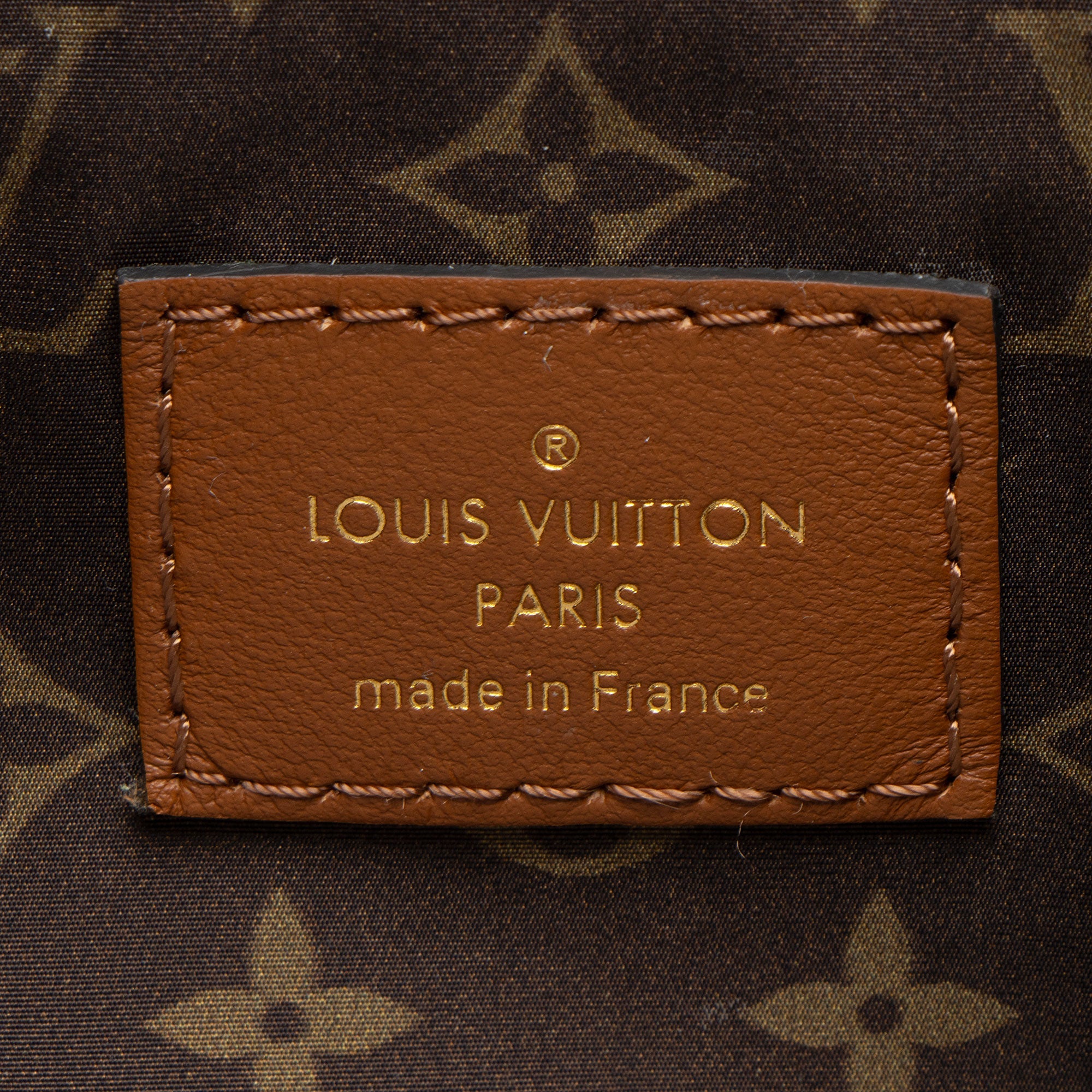 Louis Vuitton Shearling Monogram Canvas LV Ski Backpack