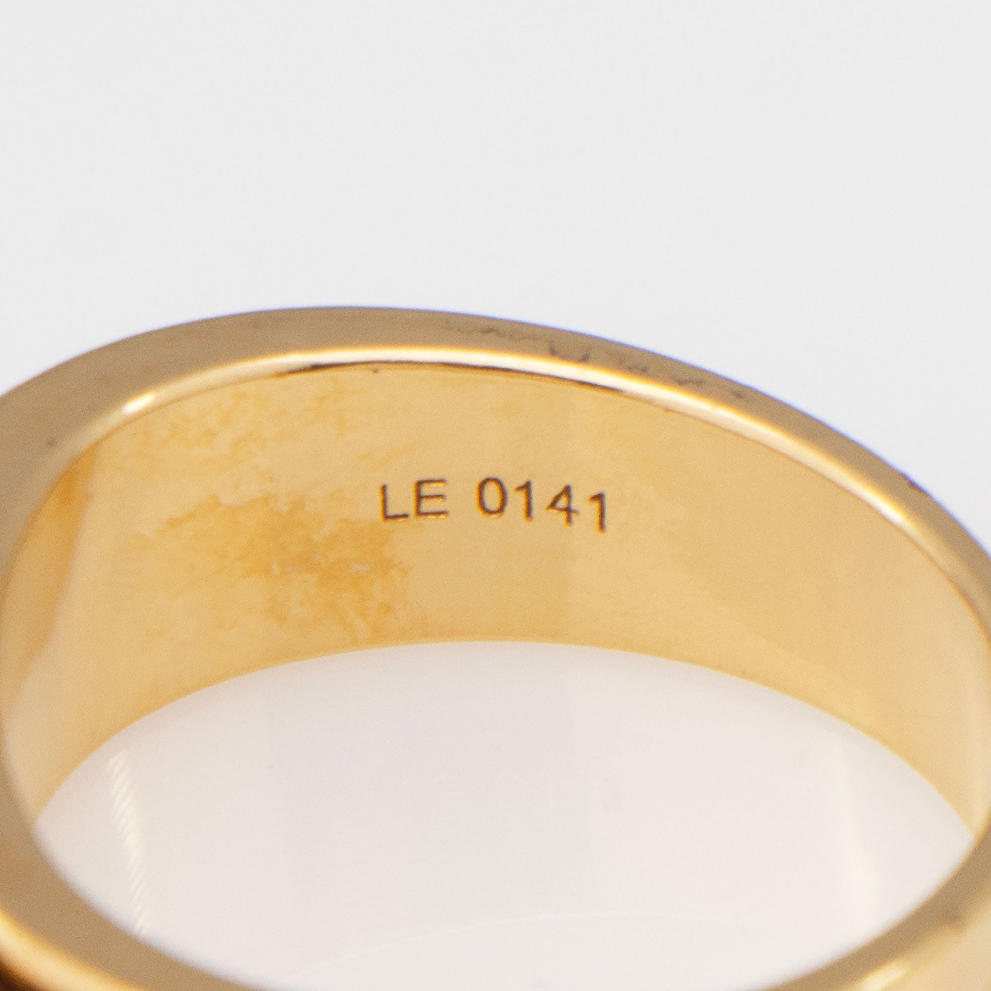 Louis Vuitton Stingray Gimme A Clue Ring - Size 7