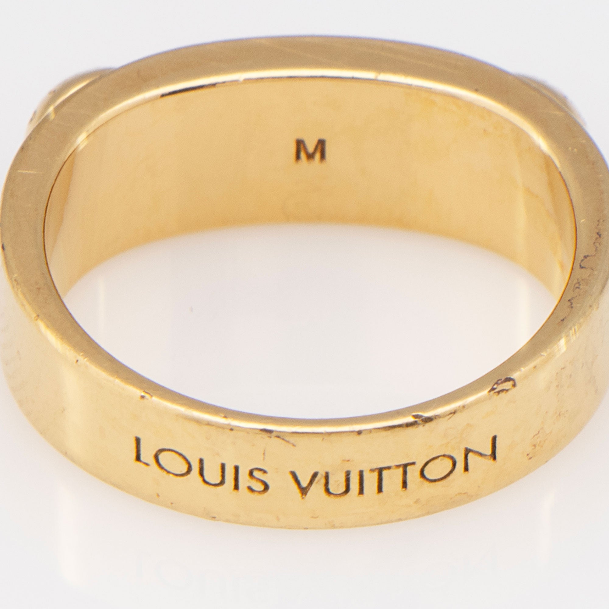 Louis Vuitton Stingray Gimme A Clue Ring - Size 7