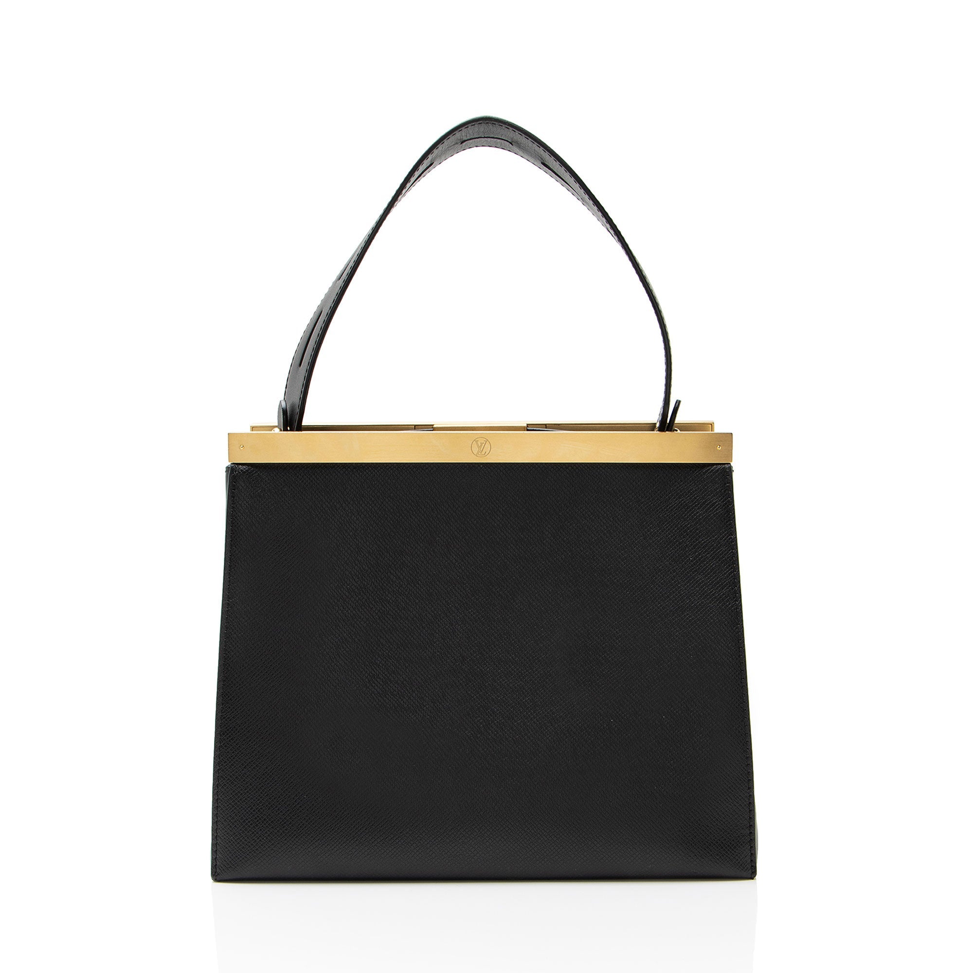 Louis Vuitton Taiga Leather City Frame Top Handle
