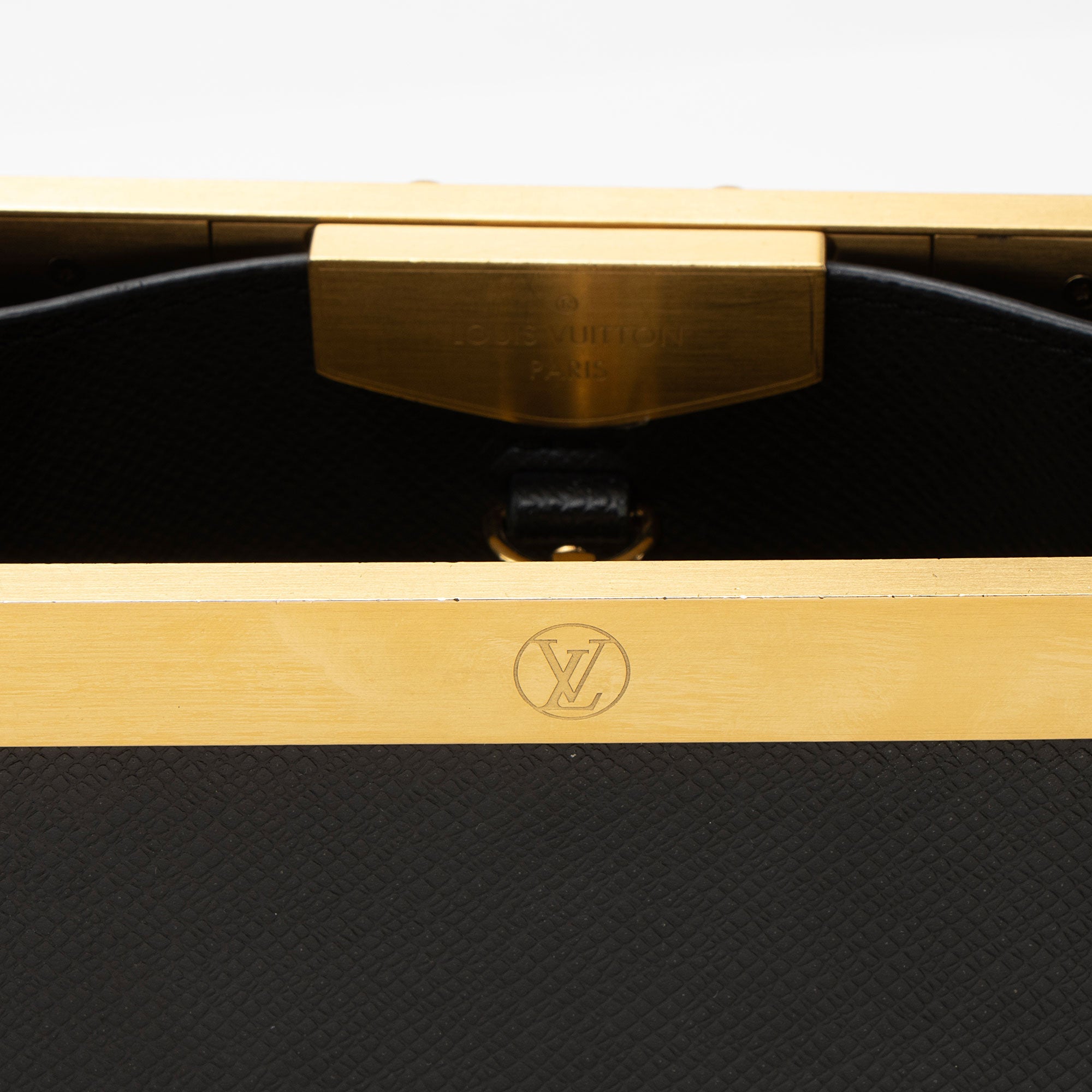 Louis Vuitton Taiga Leather City Frame Top Handle