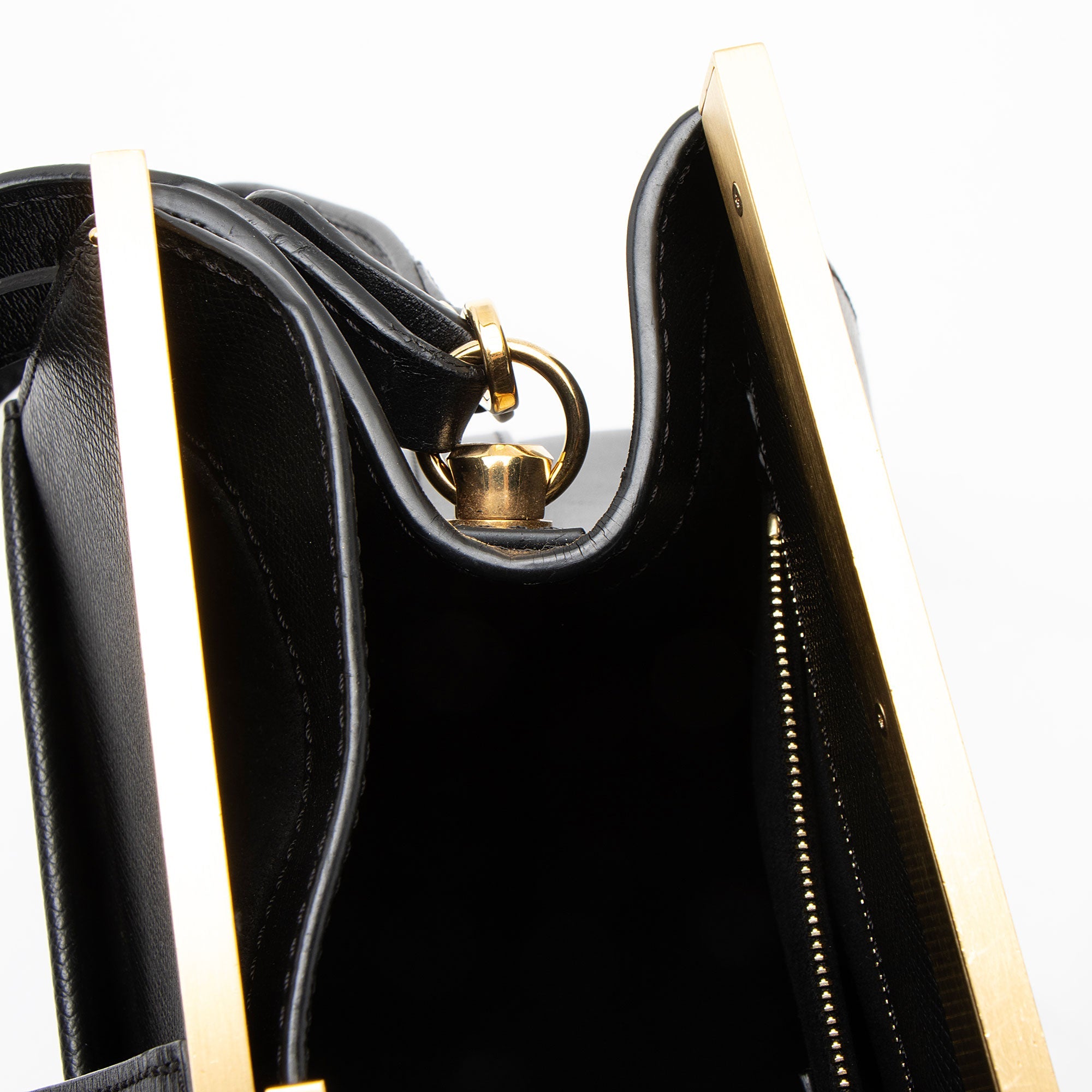 Louis Vuitton Taiga Leather City Frame Top Handle