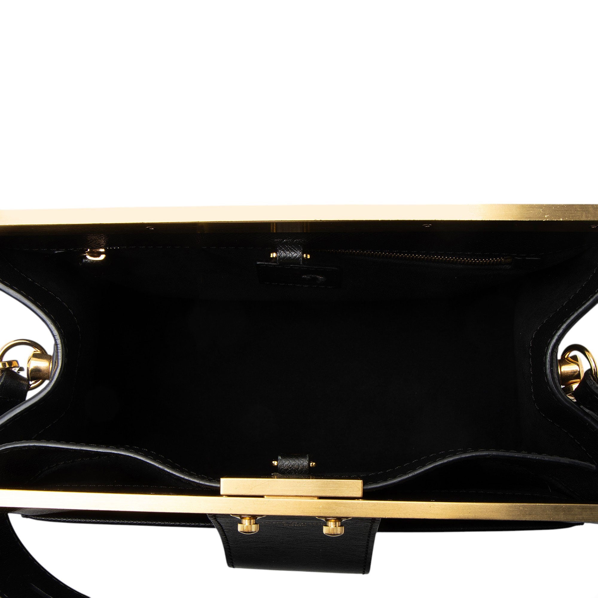 Louis Vuitton Taiga Leather City Frame Top Handle
