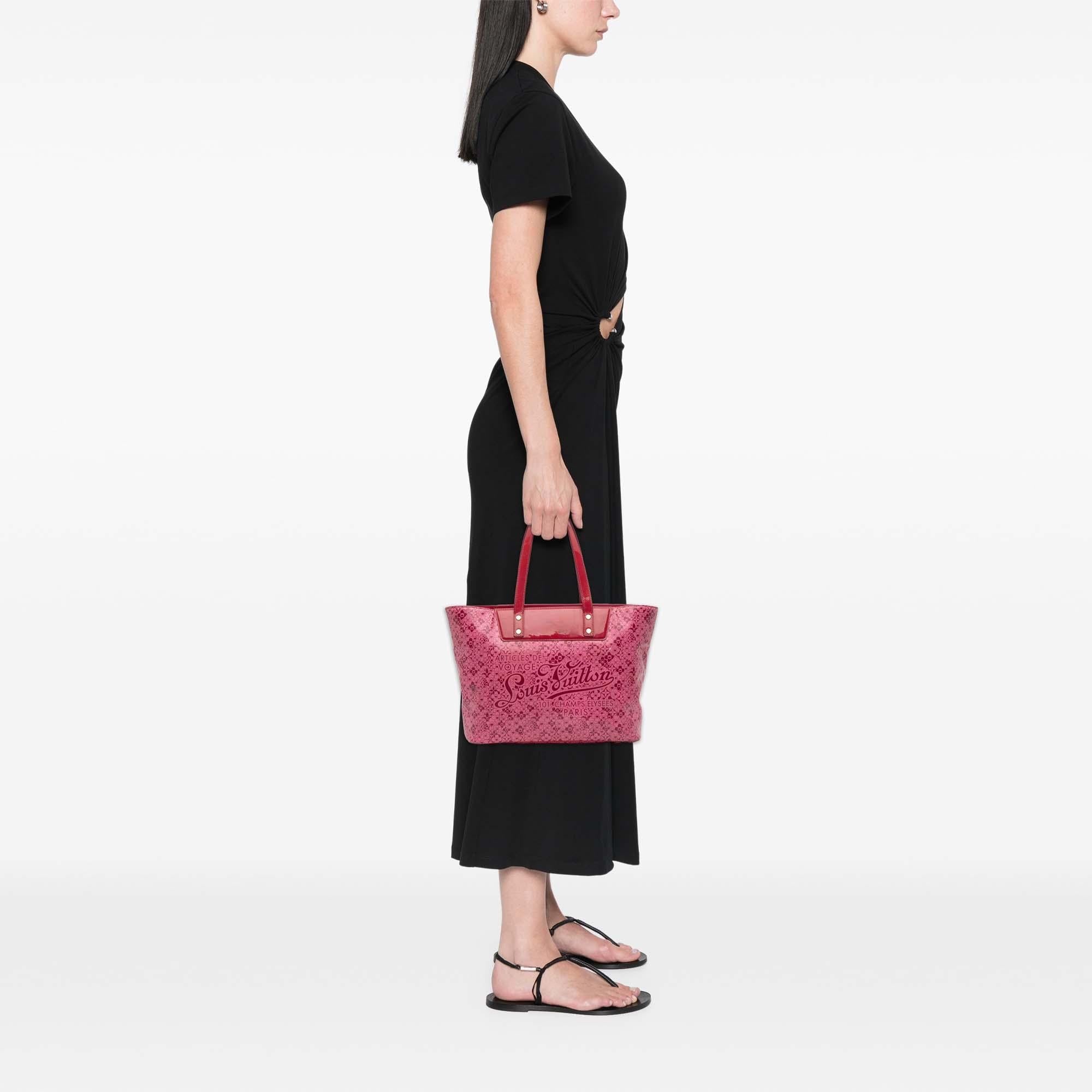 Louis Vuitton Takashi Murakami Coated Canvas Cosmic Blossom Tote PM