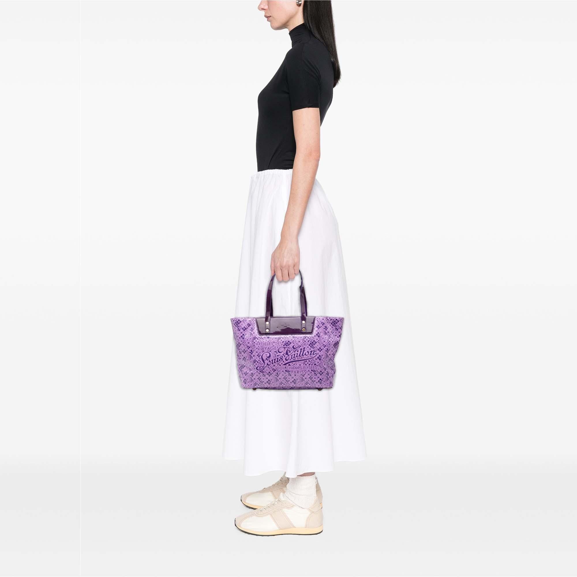 Louis Vuitton Takashi Murakami Coated Canvas Cosmic Blossom Tote PM