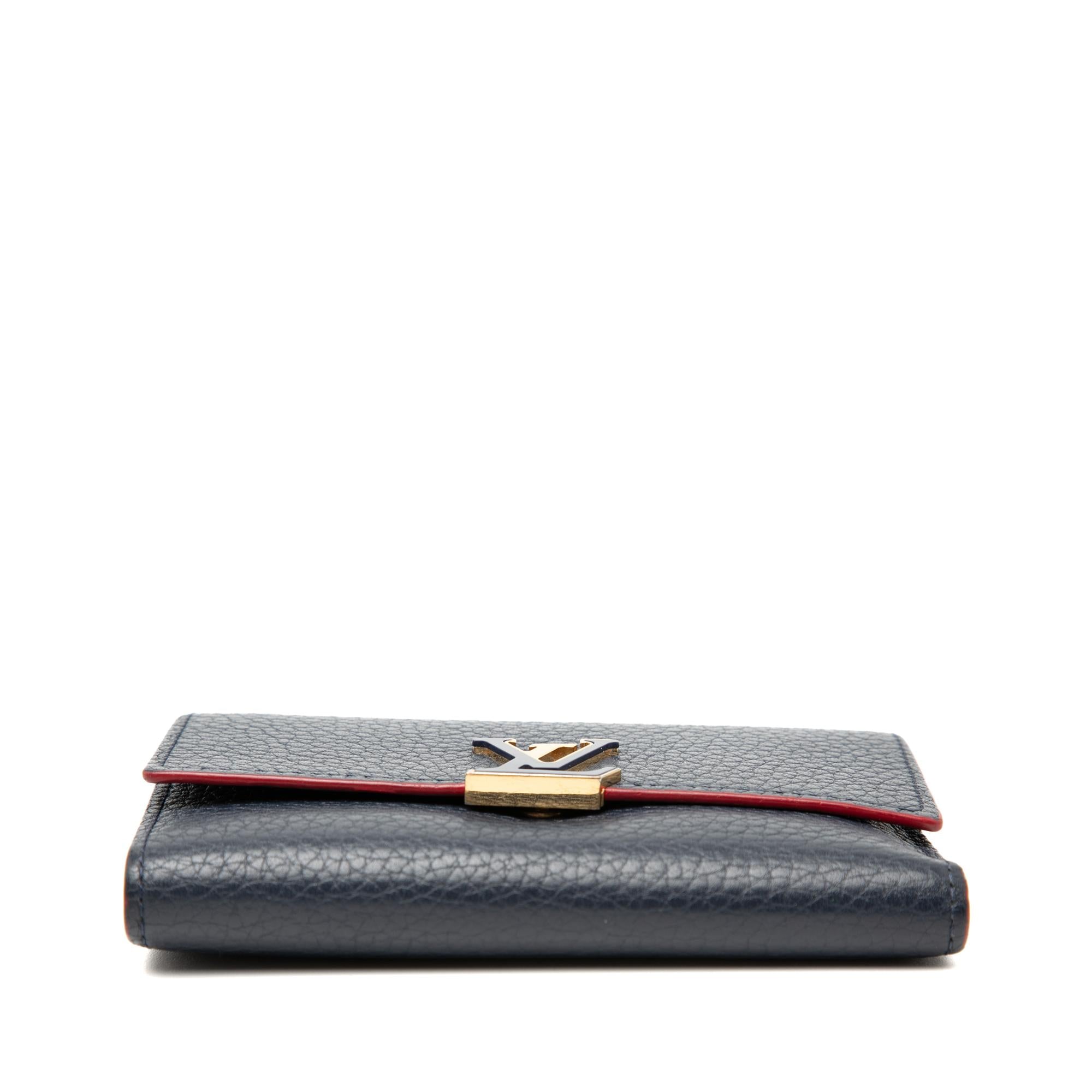 Louis Vuitton Taurillon Capucines Compact Wallet