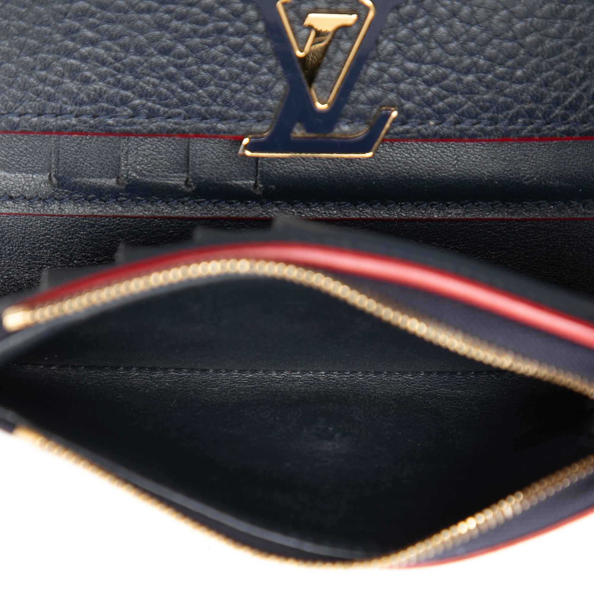 Louis Vuitton Taurillon Capucines Compact Wallet
