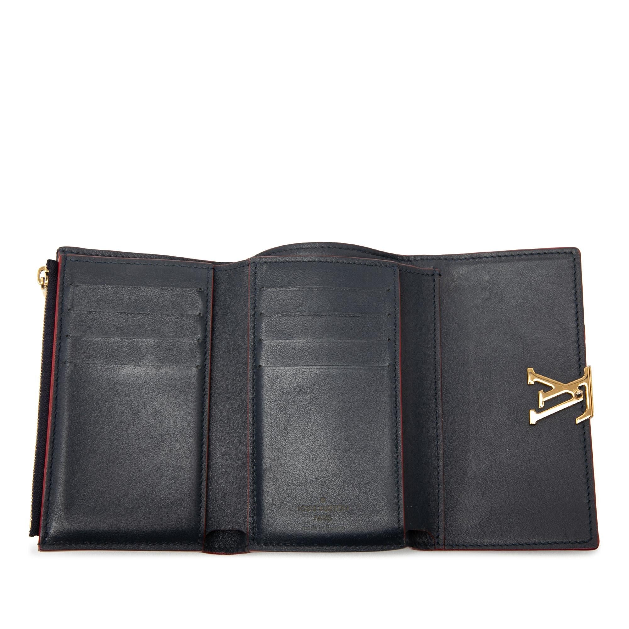Louis Vuitton Taurillon Capucines Compact Wallet