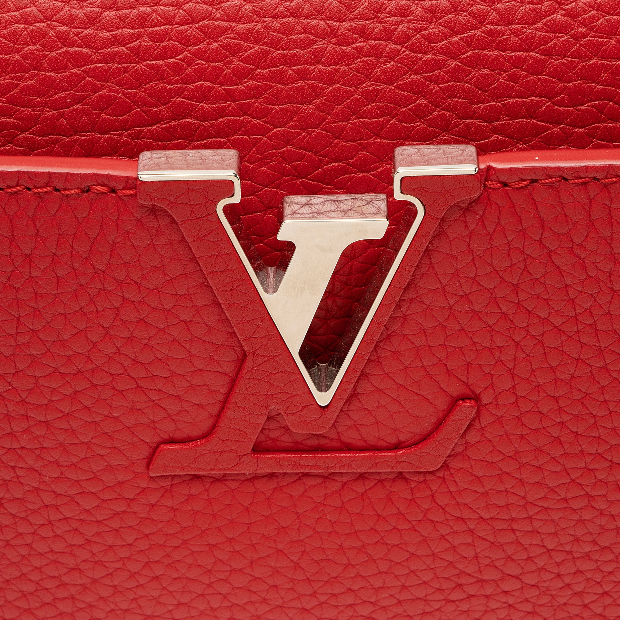Louis Vuitton Taurillon Capucines PM Bag