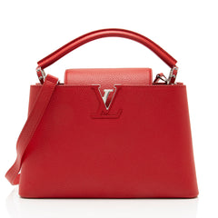 Louis Vuitton Taurillon Capucines PM Bag