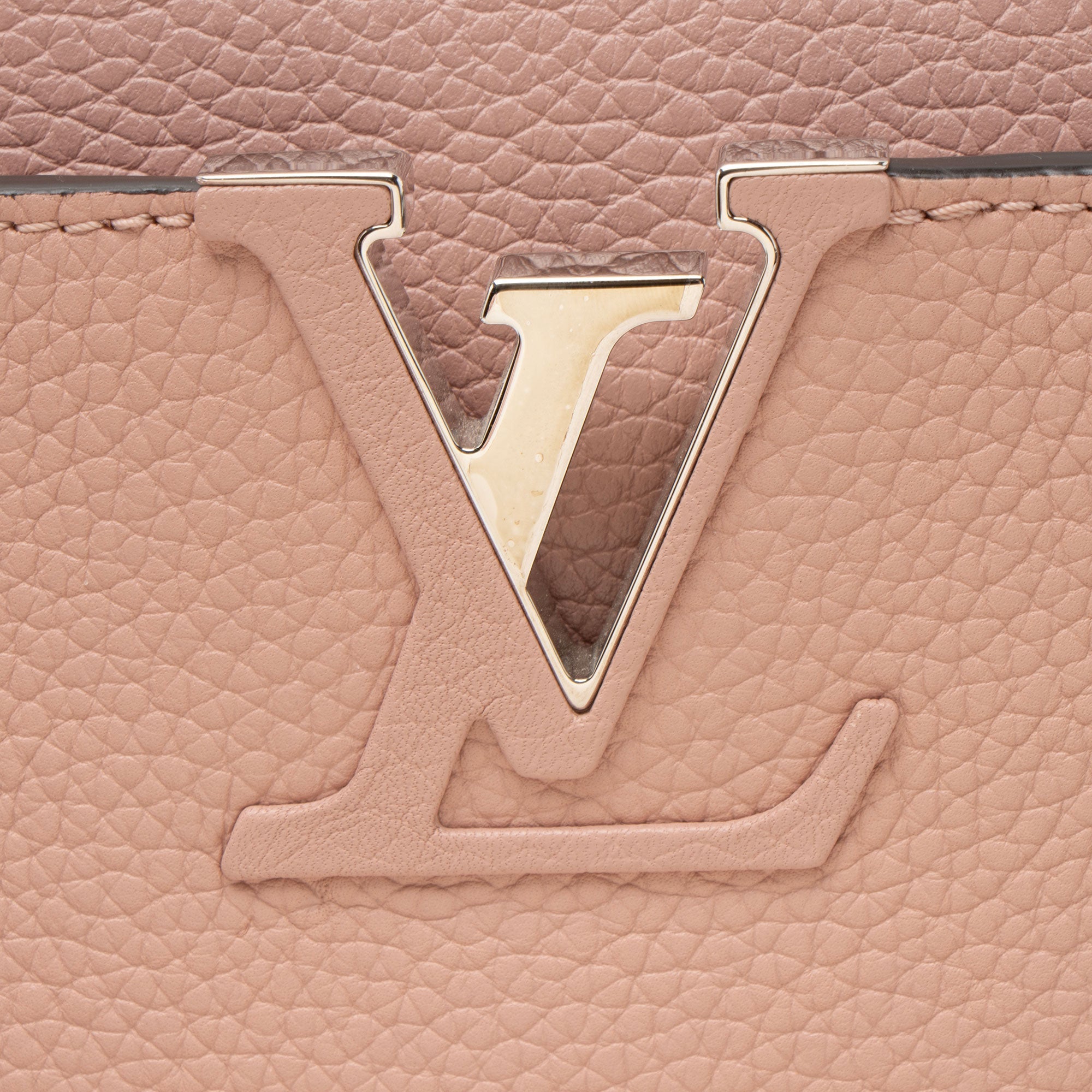 Louis Vuitton Taurillon Python Capucines PM Bag